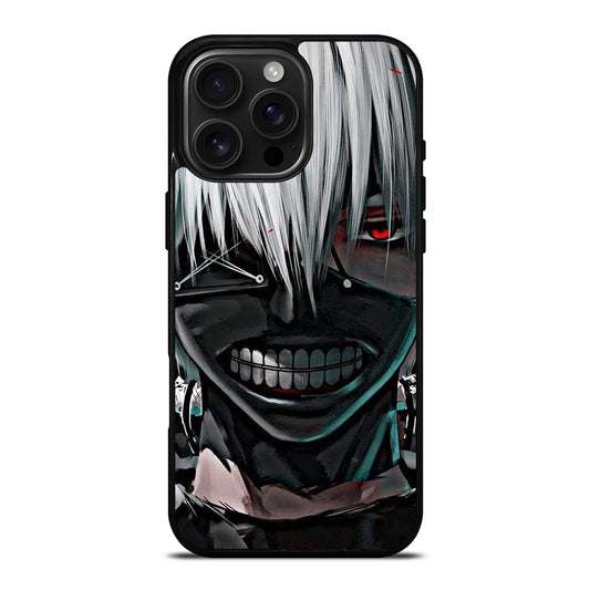 TOKYO GHOUL KEN KANEKI FACE ANIME iPhone 16 Pro Max Case Cover