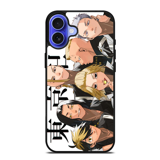TOKYO REVENGERS CHARACTER ANIME 2 iPhone 16 Case Cover
