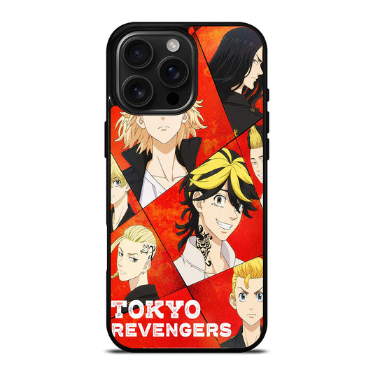 TOKYO REVENGERS CHARACTER MANGA iPhone 16 Pro Max Case Cover