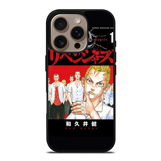 TOKYO REVENGERS MANGA iPhone 16 Pro Case Cover