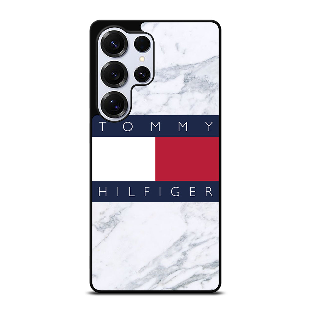 TOMMY HILFIGER WHITE MARBLE Samsung Galaxy S25 Ultra Case Cover