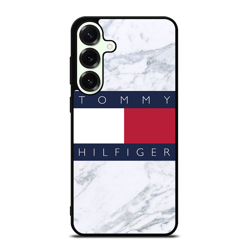 TOMMY HILFIGER WHITE MARBLE Samsung Galaxy S26 Plus Case Cover