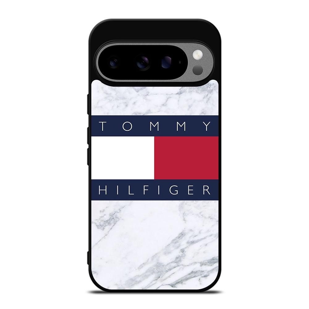 TOMMY HILFIGER WHITE MARBLE Google Pixel 9 Pro XL Case Cover