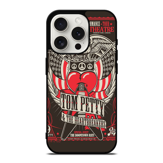 TOM PETTY AND HEARTBREAKERS POSTER iPhone 15 Pro Case Cover