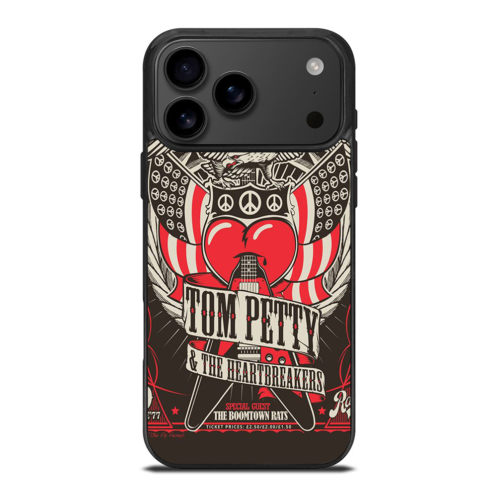 TOM PETTY AND HEARTBREAKERS POSTER iPhone 17 Pro Max Case Cover