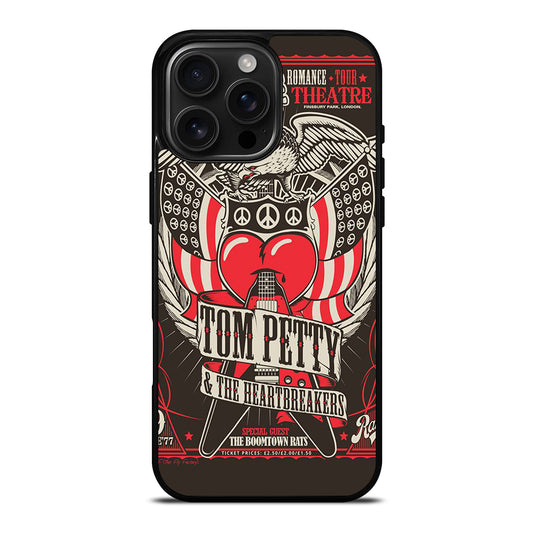 TOM PETTY AND HEARTBREAKERS POSTER iPhone 16 Pro Max Case Cover