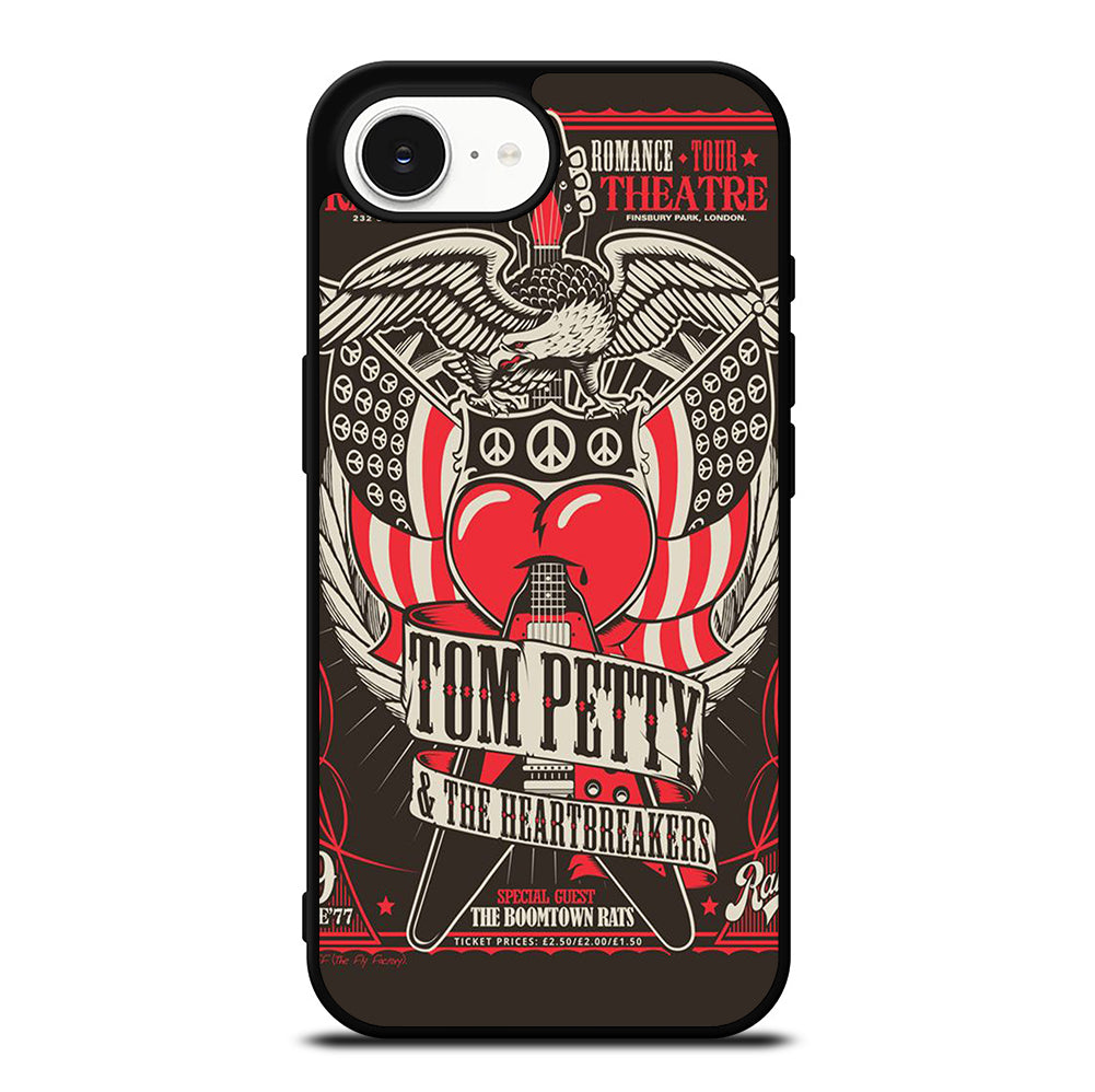 TOM PETTY AND HEARTBREAKERS POSTER iPhone 16e Case Cover