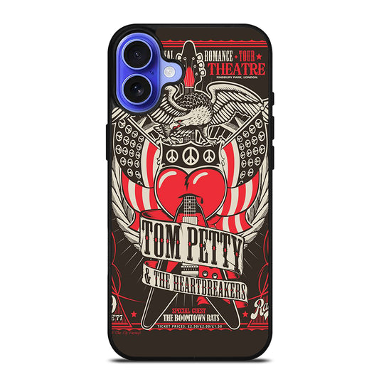 TOM PETTY AND HEARTBREAKERS POSTER iPhone 16 Case Cover