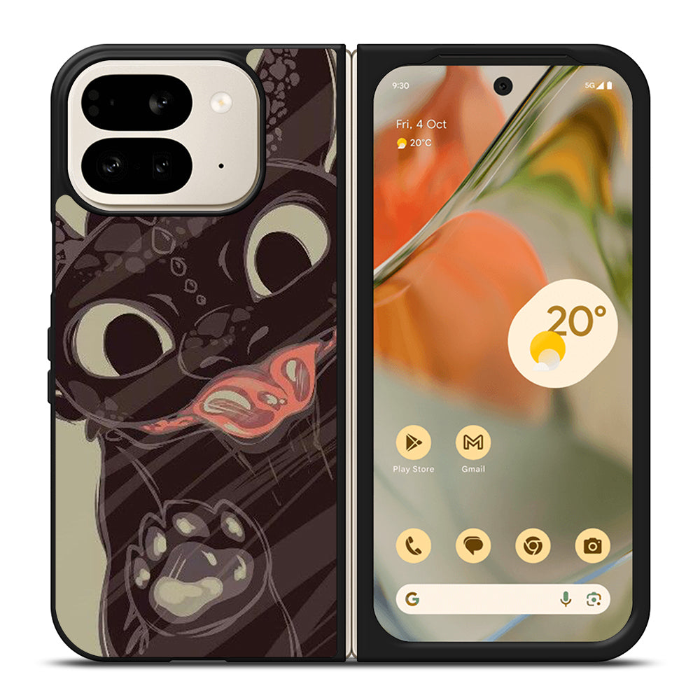 TOOTHLESS DRAGON CUTE Google Pixel 9 Pro Fold Case Cover