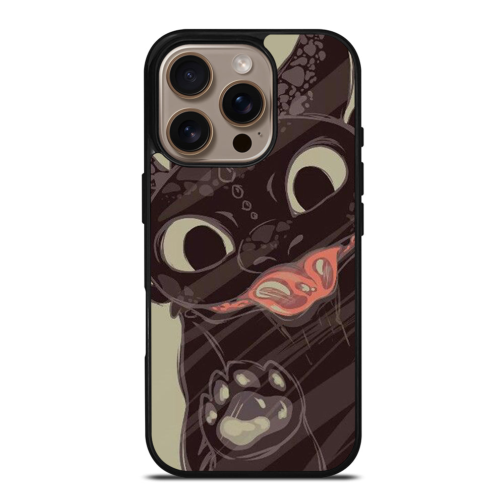 TOOTHLESS DRAGON CUTE iPhone 16 Pro Case Cover
