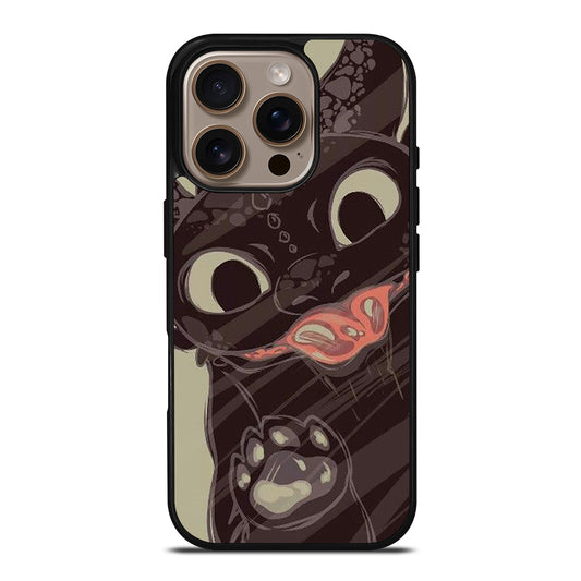 TOOTHLESS DRAGON CUTE iPhone 16 Pro Case Cover