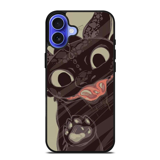 TOOTHLESS DRAGON CUTE iPhone 16 Case Cover