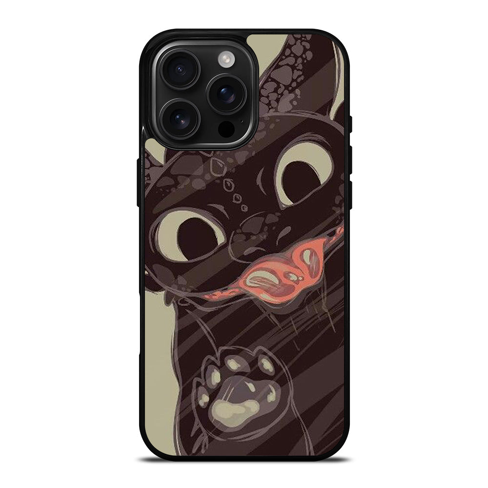 TOOTHLESS DRAGON CUTE iPhone 16 Pro Max Case Cover