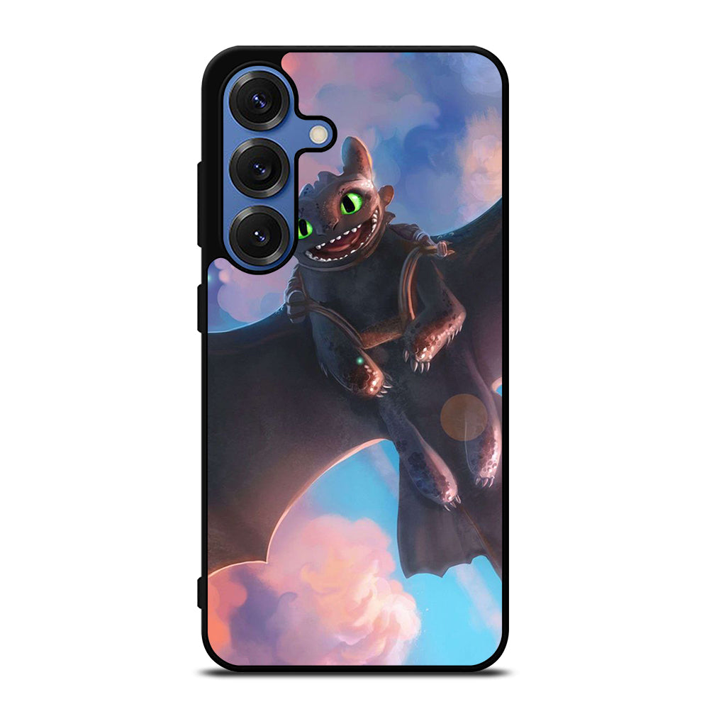 TOOTHLESS DRAGON FLYING Samsung Galaxy S25 Case Cover