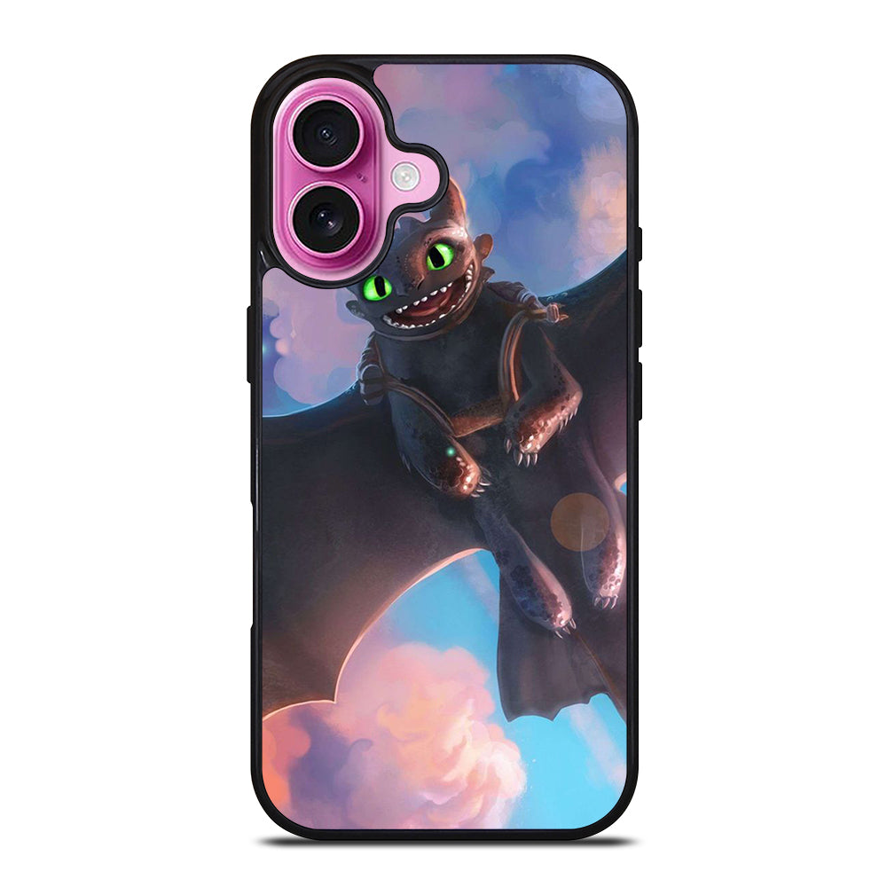 TOOTHLESS DRAGON FLYING iPhone 16 Plus Case Cover