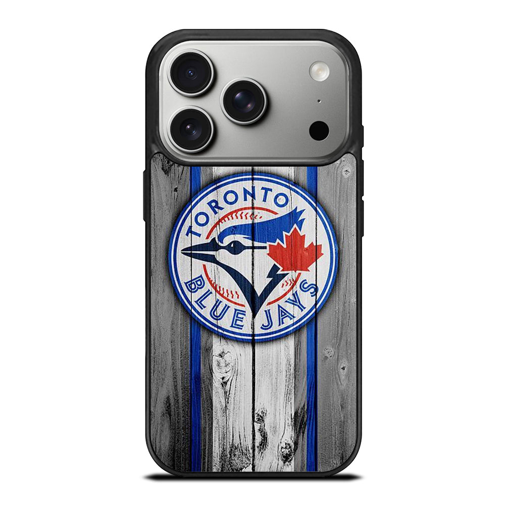 TORONTO BLUE JAYS WOODEN ICON iPhone 17 Pro Case Cover