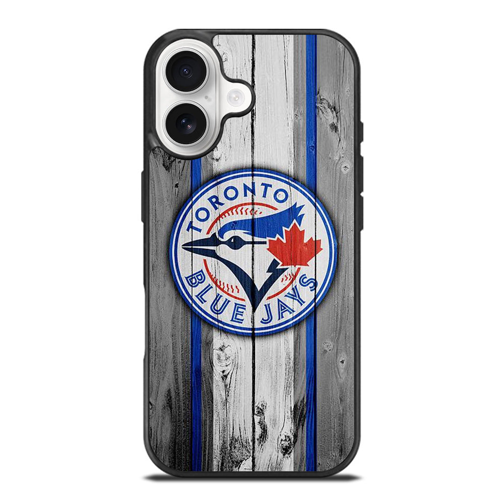 TORONTO BLUE JAYS WOODEN ICON iPhone 17 Case Cover