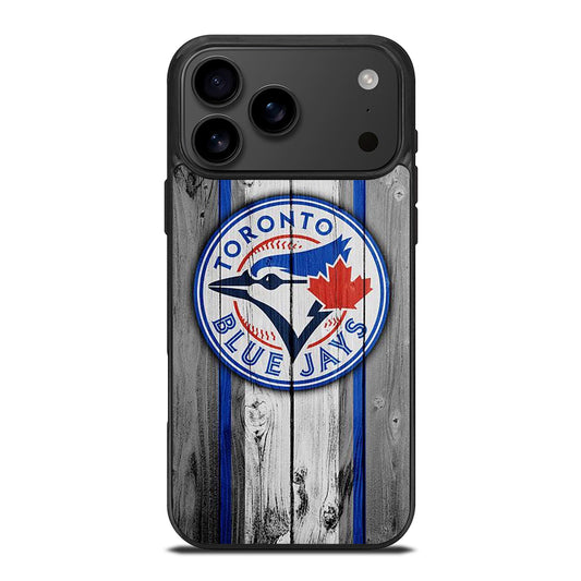 TORONTO BLUE JAYS WOODEN ICON iPhone 17 Pro Max Case Cover