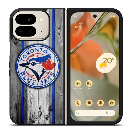 TORONTO BLUE JAYS WOODEN ICON Google Pixel 9 Pro Fold Case Cover