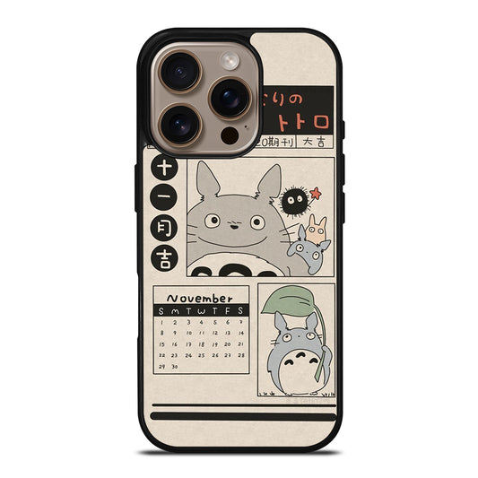 TOTORO CUTE iPhone 16 Pro Case Cover
