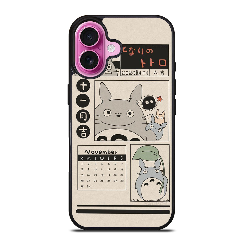 TOTORO CUTE iPhone 16 Plus Case Cover