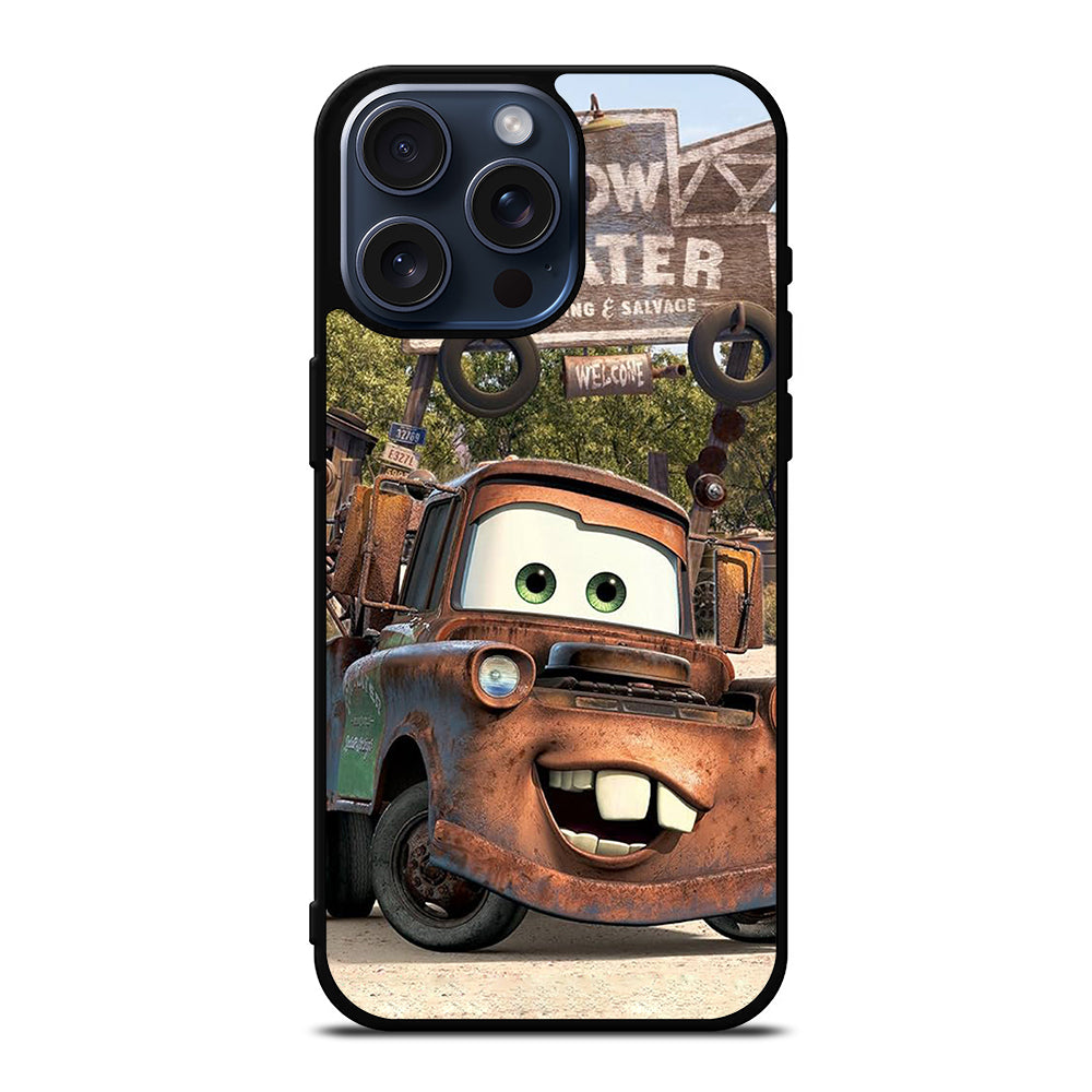 TOW MATER CARS 2 iPhone 15 Pro Max Case Cover