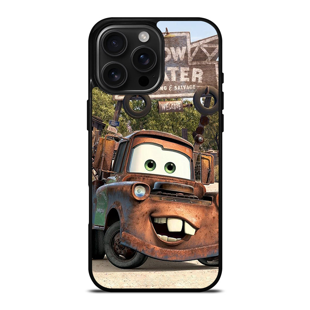 TOW MATER CARS 2 iPhone 16 Pro Max Case Cover