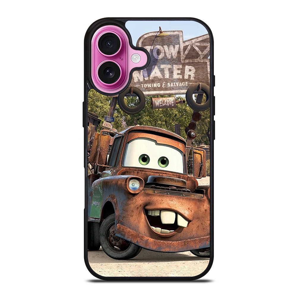 TOW MATER CARS 2 iPhone 16 Plus Case Cover