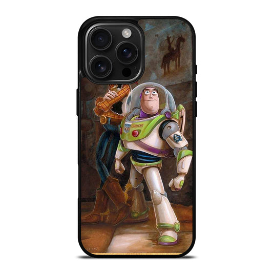 TOY STORY WOODY BUZZ ART iPhone 16 Pro Max Case Cover