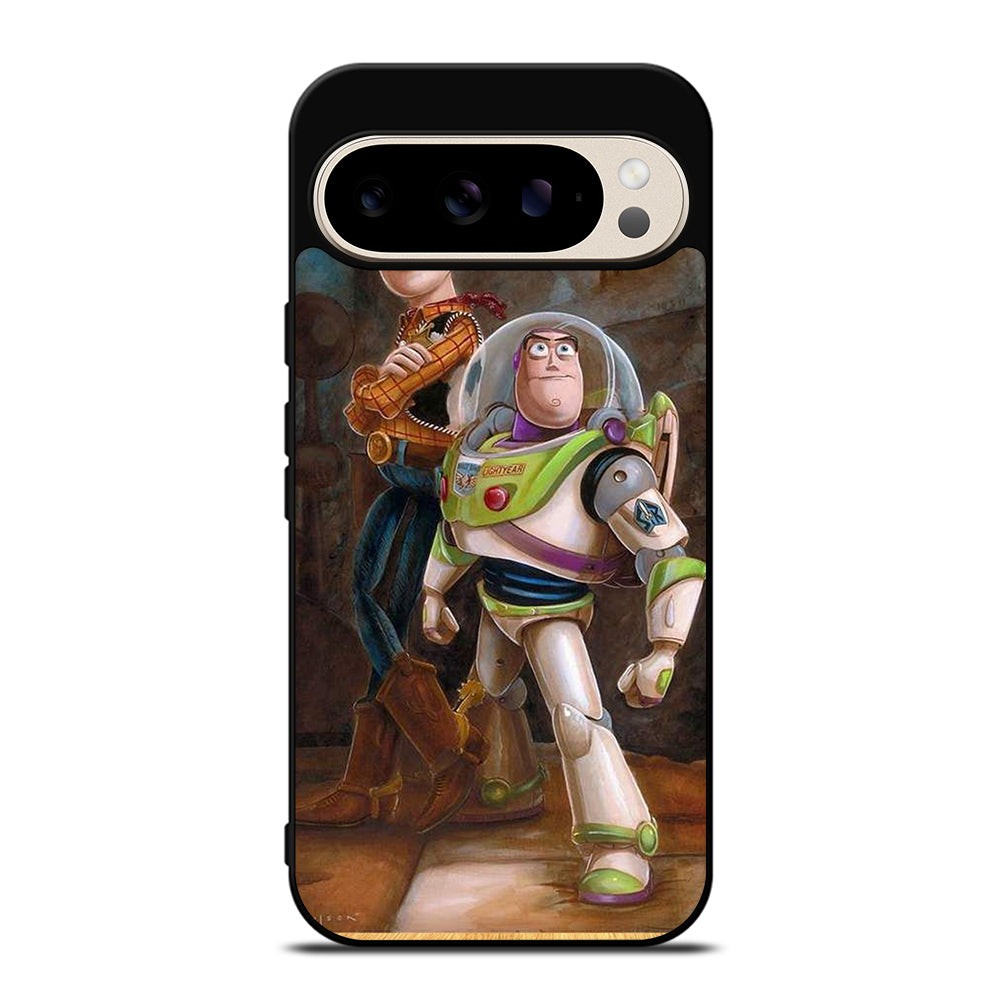 TOY STORY WOODY BUZZ ART Google Pixel 9 Pro Case Cover