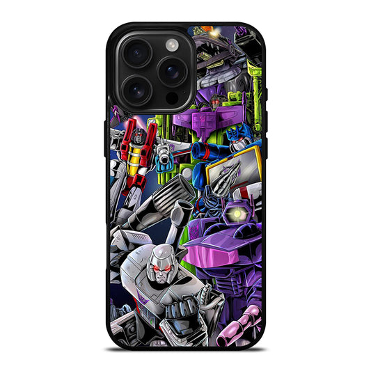TRANSFORMERS DECEPTICONS CARTOON iPhone 16 Pro Max Case Cover