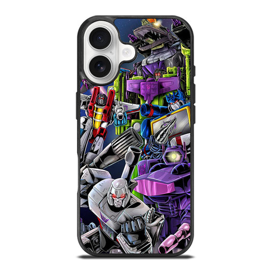 TRANSFORMERS DECEPTICONS CARTOON iPhone 17 Case Cover