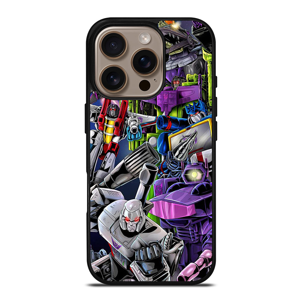 TRANSFORMERS DECEPTICONS CARTOON iPhone 16 Pro Case Cover