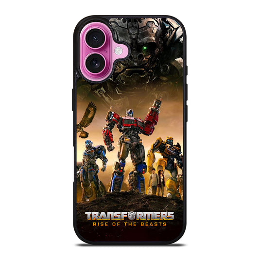 TRANSFORMERS RISE OF THE BEASTS POSTER iPhone 16 Plus Case Cover