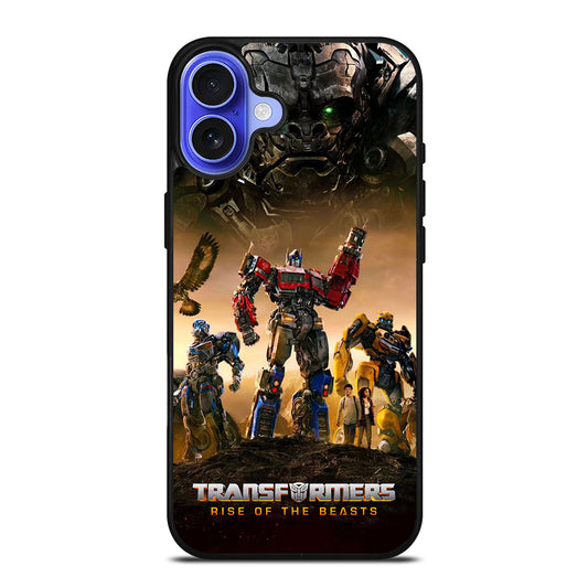 TRANSFORMERS RISE OF THE BEASTS POSTER iPhone 16 Case Cover