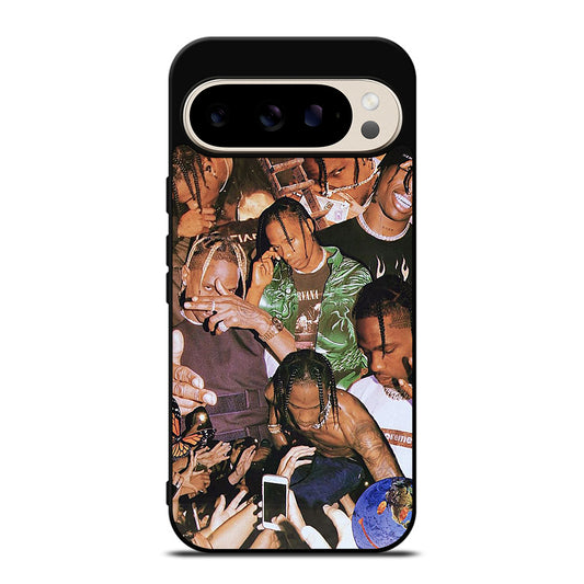 TRAVIS SCOTT AMERICAN RAPPER COLLAGE Google Pixel 9 Pro Case Cover