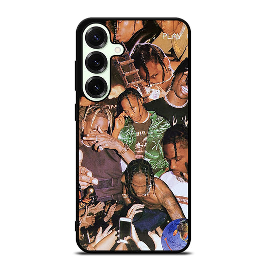 TRAVIS SCOTT AMERICAN RAPPER COLLAGE Samsung Galaxy S26 Plus Case Cover