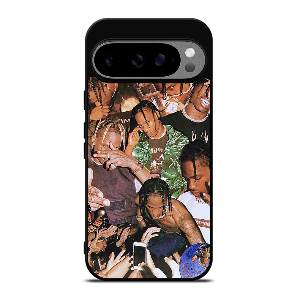 TRAVIS SCOTT AMERICAN RAPPER COLLAGE Google Pixel 9 Pro XL Case Cover