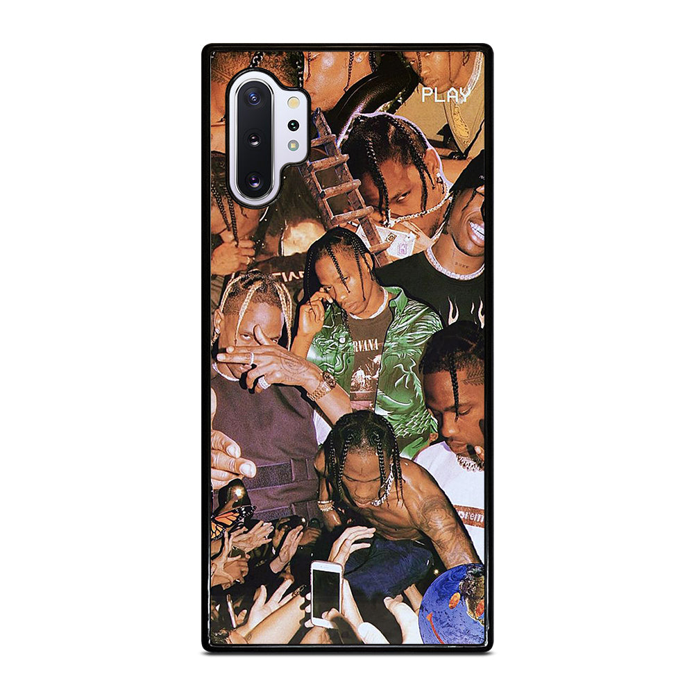 TRAVIS SCOTT AMERICAN RAPPER COLLAGE Samsung Galaxy Note 10 Plus Case Cover