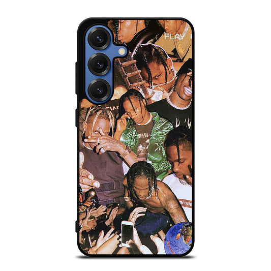 TRAVIS SCOTT AMERICAN RAPPER COLLAGE Samsung Galaxy S25 Case Cover