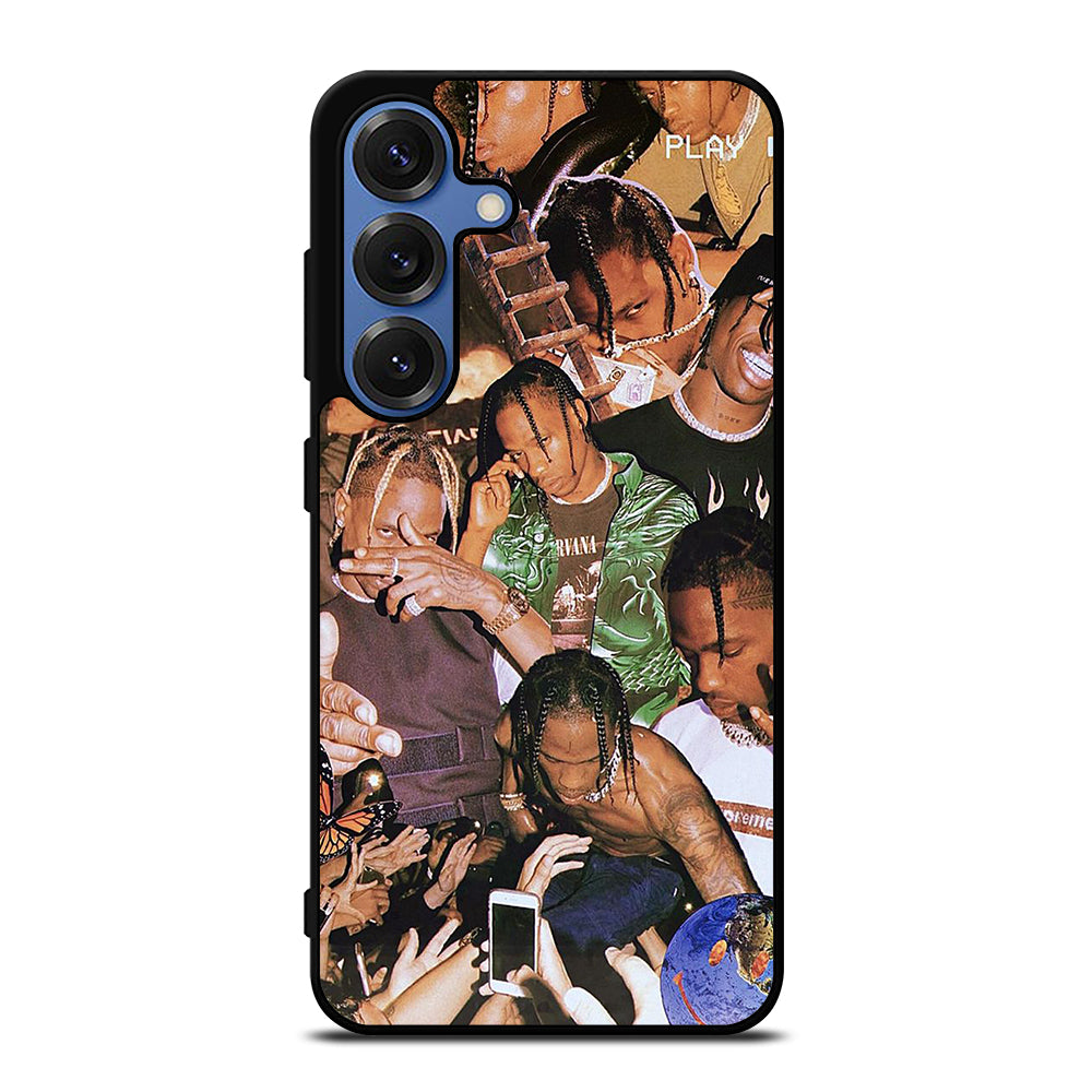 TRAVIS SCOTT AMERICAN RAPPER COLLAGE Samsung Galaxy S26 Case Cover