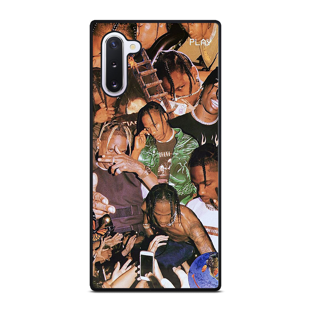 TRAVIS SCOTT AMERICAN RAPPER COLLAGE Samsung Galaxy Note 10 Case Cover