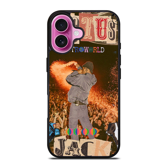 TRAVIS SCOTT RAPPER SHOW iPhone 16 Plus Case Cover