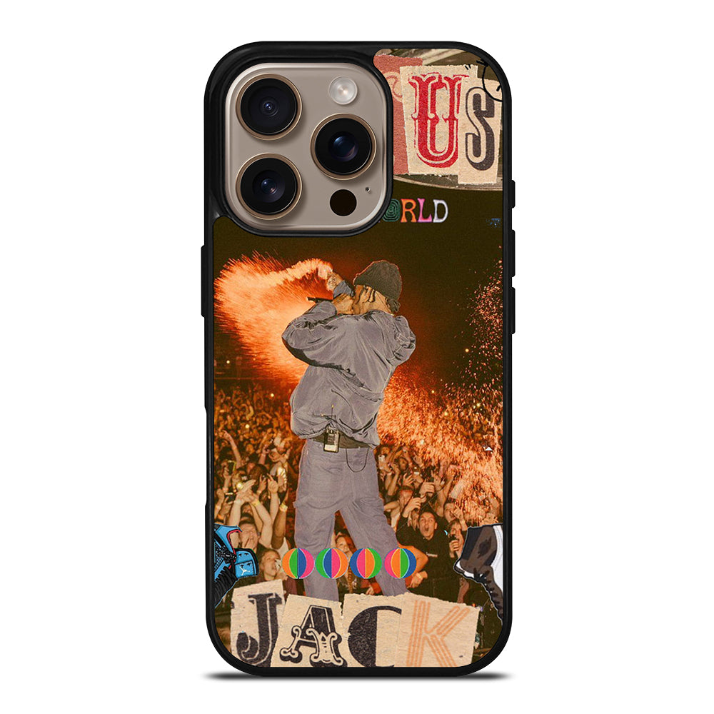 TRAVIS SCOTT RAPPER SHOW iPhone 16 Pro Case Cover