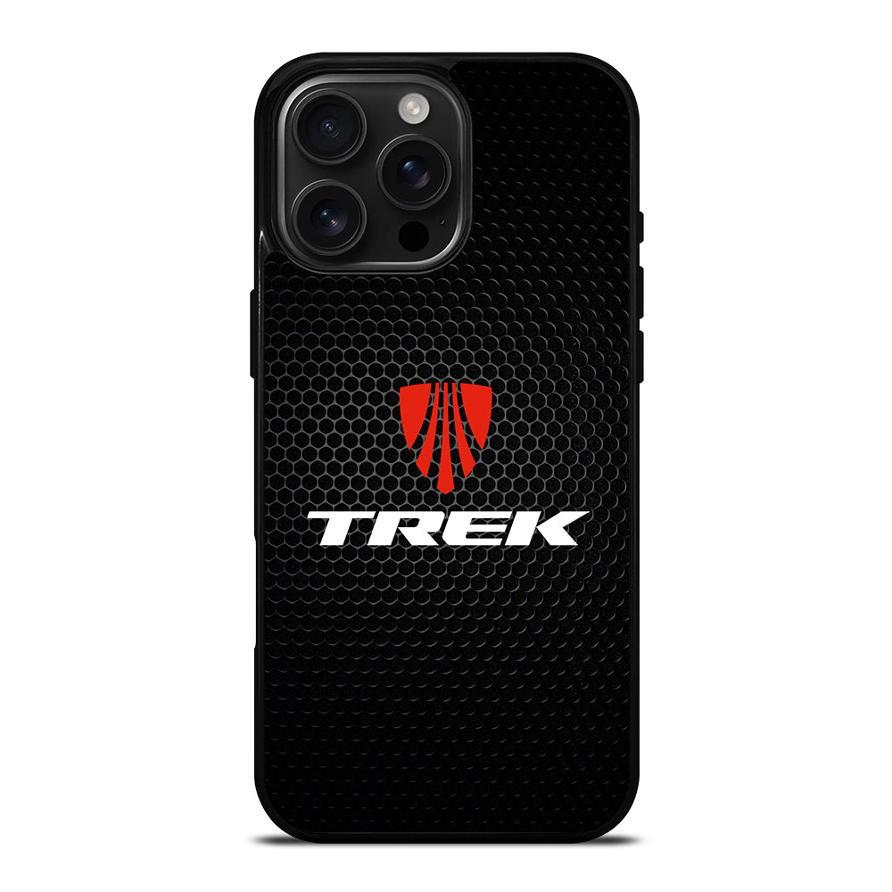 TREK BIKE LOGO METAL iPhone 16 Pro Max Case Cover
