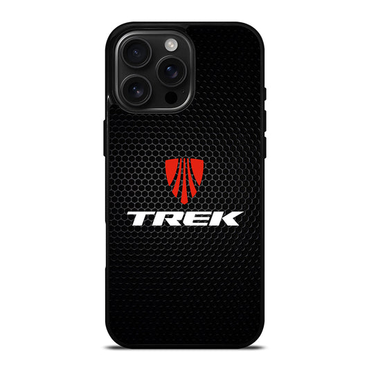 TREK BIKE LOGO METAL iPhone 16 Pro Max Case Cover