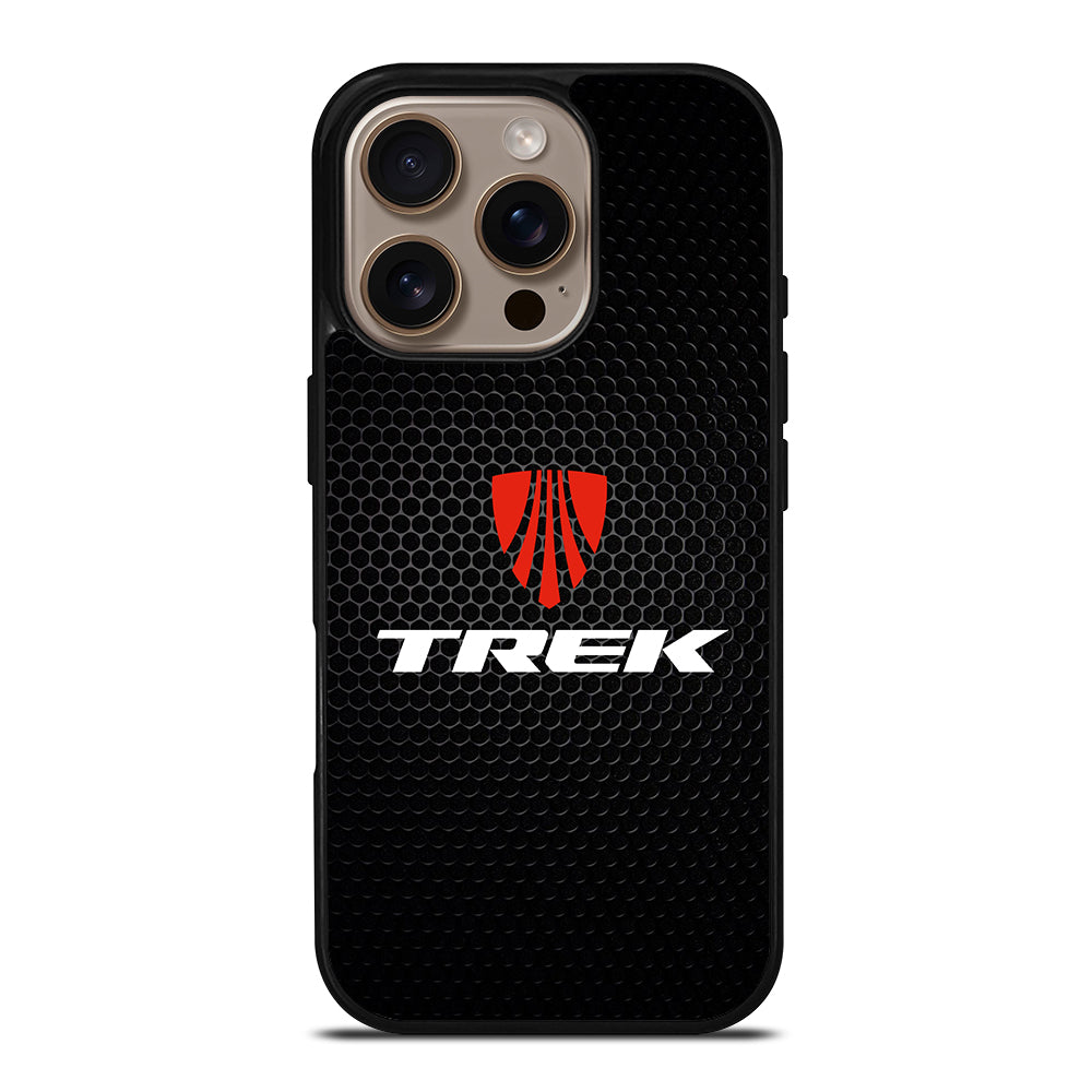 TREK BIKE LOGO METAL iPhone 16 Pro Case Cover