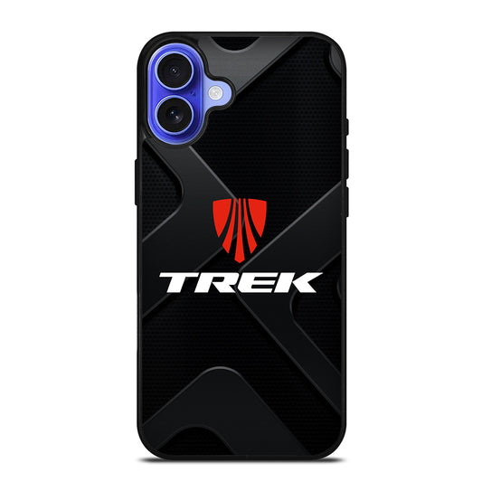 TREK BIKE METAL ICON iPhone 16 Case Cover