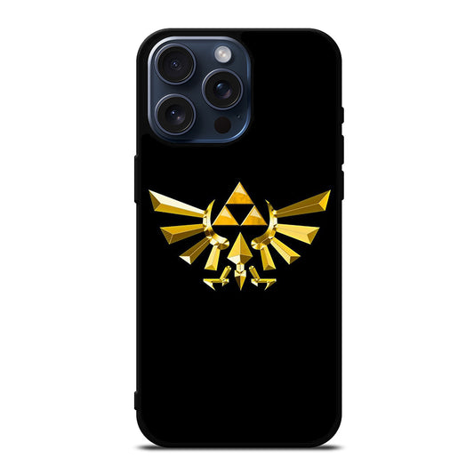 TRIFORCE LEGEND OF ZELDA LOGO 1 iPhone 15 Pro Max Case Cover