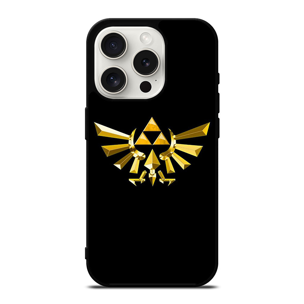 TRIFORCE LEGEND OF ZELDA LOGO 1 iPhone 15 Pro Case Cover